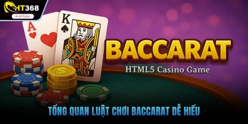 Tổng quan luật chơi baccarat dễ hiểu