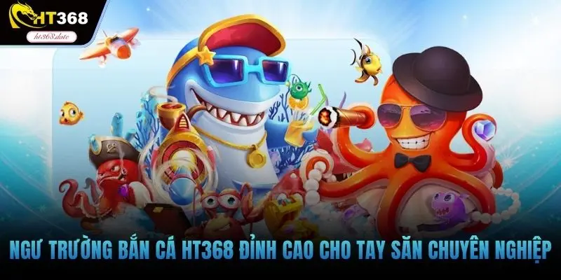 Ngư trường bắn cá HT368 đỉnh cao cho tay săn chuyên nghiệp