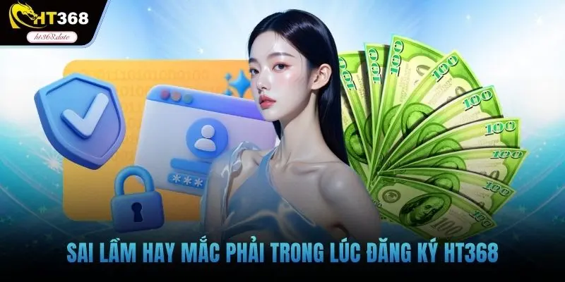 Sai lầm hay mắc phải trong lúc đăng ký HT368