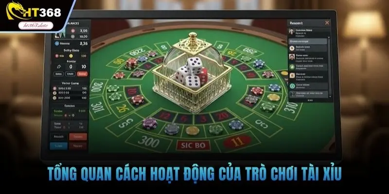 Tổng quan cách hoạt động của trò chơi tài xỉu  