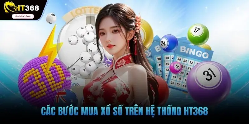 Các bước mua xổ số trên hệ thống HT368